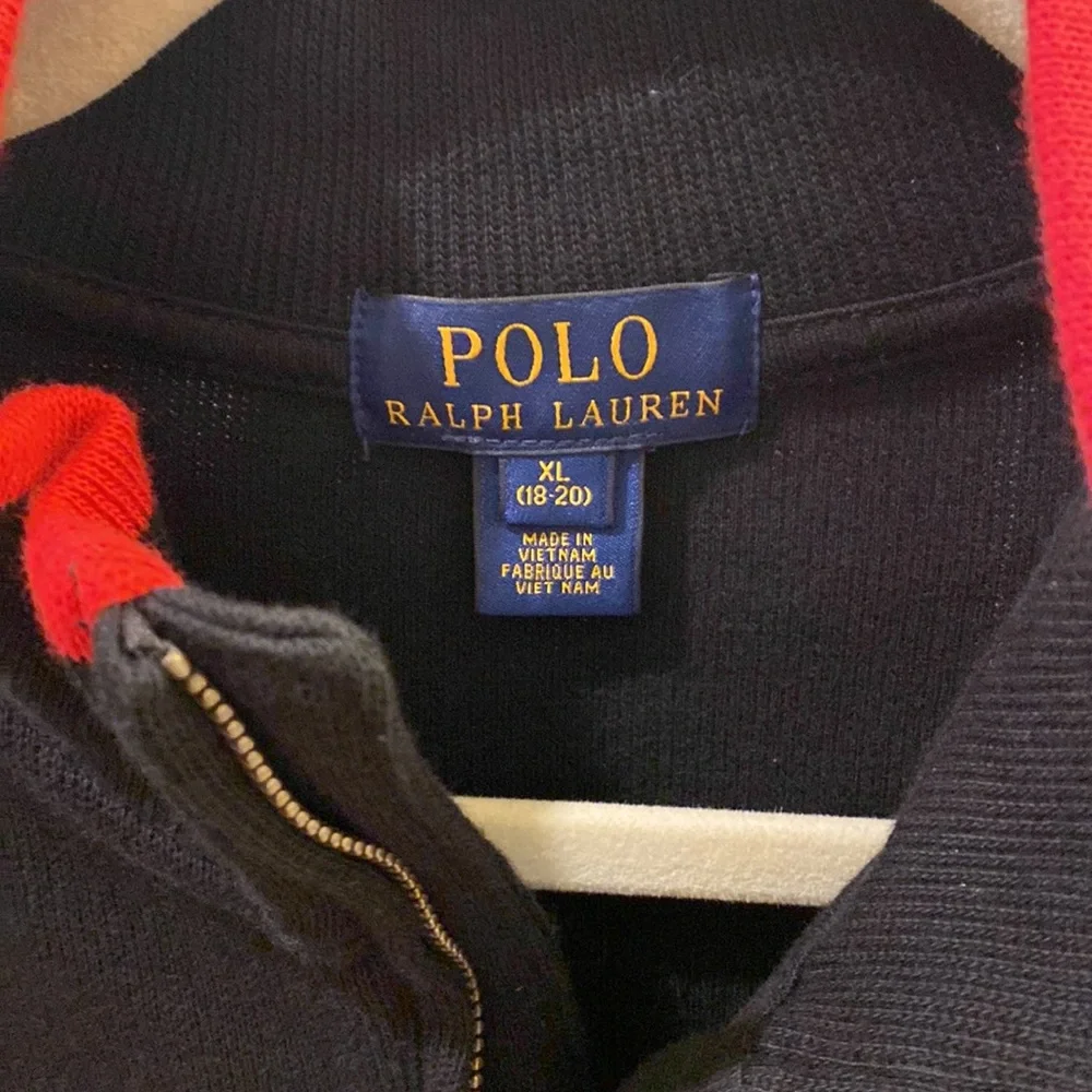 2- Boys black Polo and class club pullovers size XL- 18/20 - Picture 2 of 7